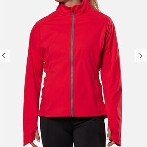Nathan Sports Women’s Traverse Jacket in Red Lollipop SzS